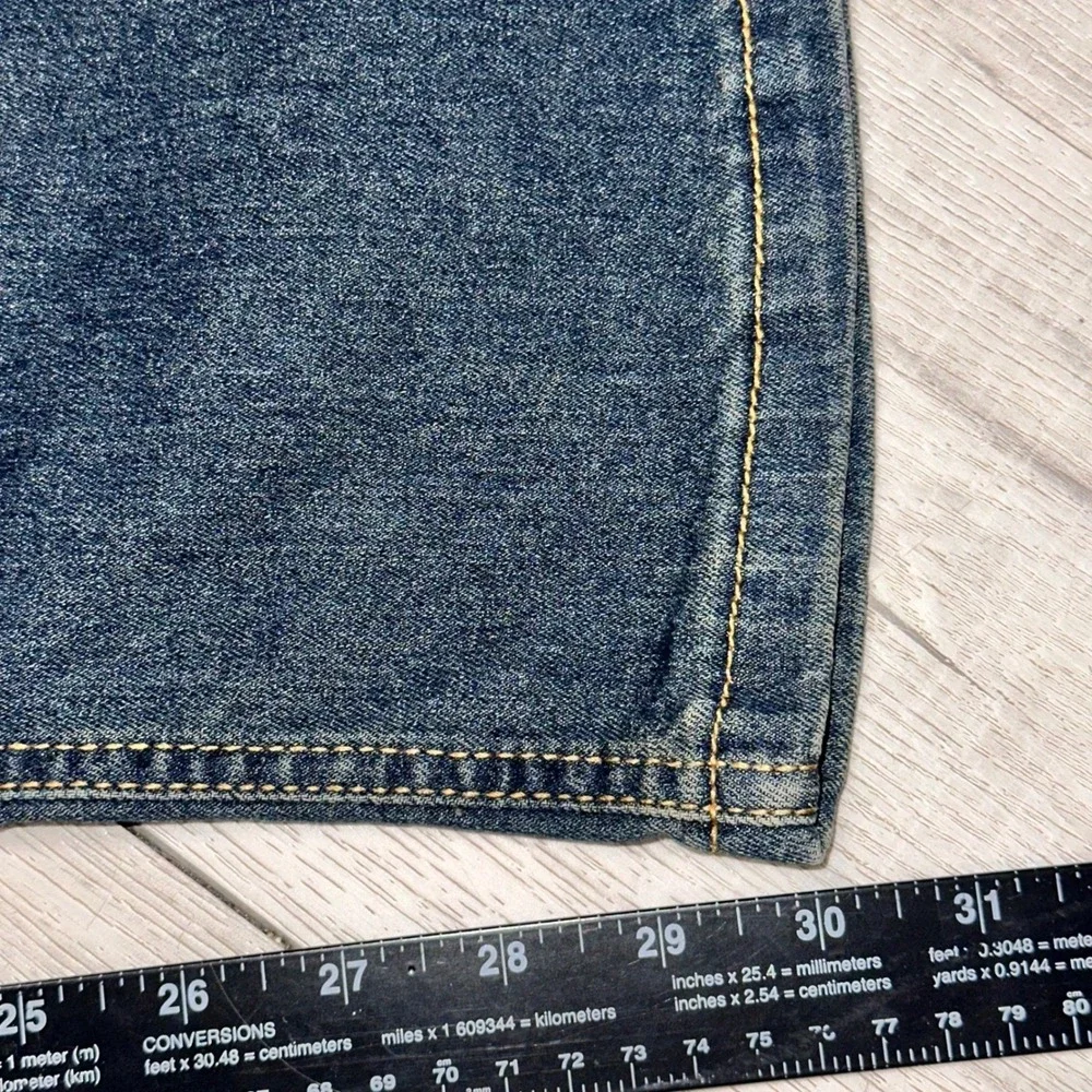 Smith Mills Denim Jeans Men's Size‎ 44x32 Straight Leg Blue Stretch